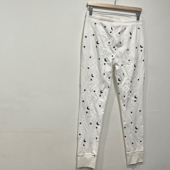 J. Crew Joggers white with stars Pocket zippers size S - Picture 6 of 12